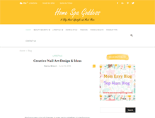 Tablet Screenshot of homespagoddess.com